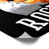 Retro Lunch Ladies Rock Cafeteria Worker Funny Lun Poster (Hoek)