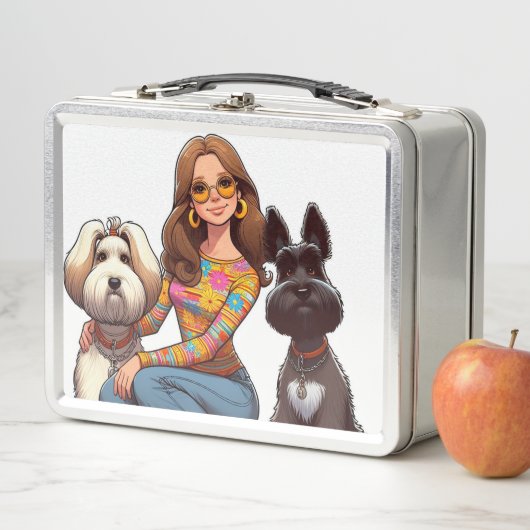 Retro lunchbox –  stijl, dagelijks plezier! 🎒✨ (In situ)