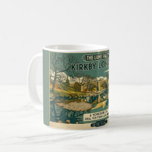 Retro Lune Valley Kirkby Lonsdale Kunstprint Koffiemok