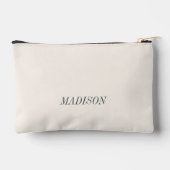 Retro Luxe Beach Social Club Logo Bachelorette Etui (Achterkant)