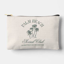 Retro Luxe Beach Social Club Logo Bachelorette Etui