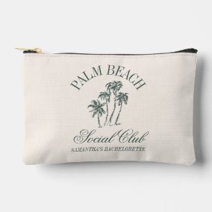 Retro Luxe Beach Social Club Logo Bachelorette Etui