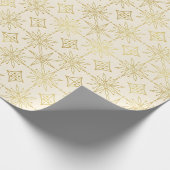 Retro Luxe Mid-Century Holiday Cadeaupapier (Hoek)