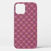 Retro luxe: roze gouden ketting patroon Case-Mate iPhone case (Achterkant)