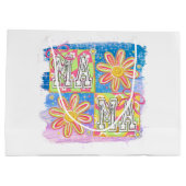 Retro Ma Ma Groot Cadeauzakje (Achterkant)