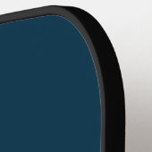 Retro Maanlicht Getijde Drie Dwars Strepen met Naa Pickleball Paddle (Links Detail)