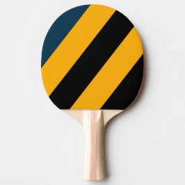 Retro Maanverlichte Getijde Krachtige Strepen Tafeltennisbatje