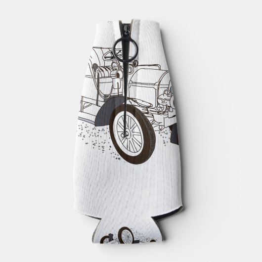 retro machine flesjeskoeler (Achterkant)