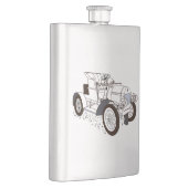 retro machine heupfles (Rechts)