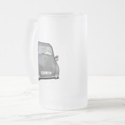 retro machine matglas bierpul (Voorkant links)