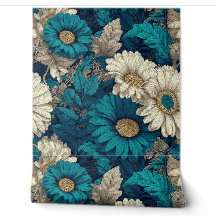 Retro Madeliefje Bloem Decoratief Ontwerp Meisjesa