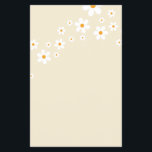 Retro Madeliefje Flyer<br><div class="desc">Retro Madeliefje ontwerp.</div>