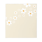 Retro Madeliefje Notitieblok (Voorkant)