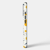 Retro Madeliefjes Bloemmotief Strandhanddoek Case-Mate iPhone Case (Achterkant / Links)