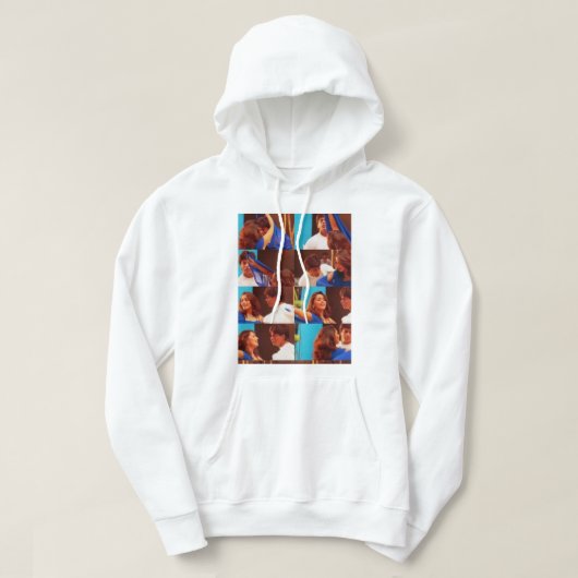 Retro Madhuri Dixit Shahrukh Khan Hoodie (Design voorkant)