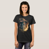 Retro Magical Wizard Fantasy T-shirt (Voorkant volledig)
