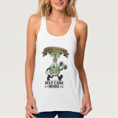 Retro Magische Drank Zelfzorg Modus Fitness Cadeau Tanktop (Voorkant)