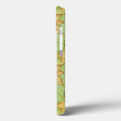 Retro Magnolia Pattern Case-Mate iPhone Case (Achterkant / Links)