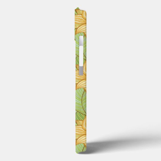 Retro Magnolia Pattern Case-Mate iPhone Case (Achterkant / Links)