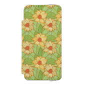 Retro Magnolia Pattern Incipio iPhone Portemonnee Hoesje (Voorkant Agenda)