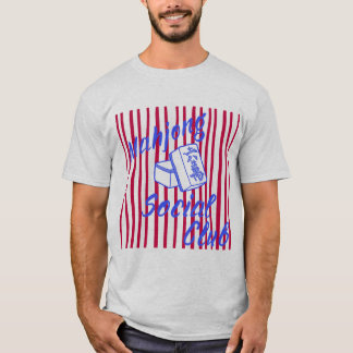Retro Mahjong Social Club Game T-shirt