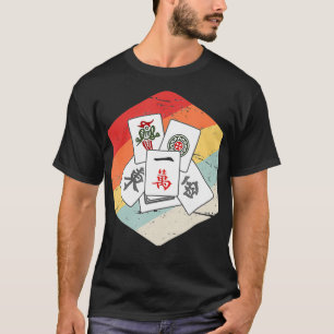 Retro Mahjong Stelt Mahjong Board Game1 T-shirt