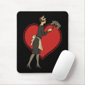 Retro Maid Muismat (Met muis)