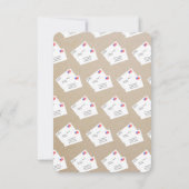 Retro Mailman Gepersonaliseerd Bedankt voor je cre (Achterkant)