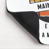 Retro Main Beach East Hampton Surfplank Surfen Muismat (Hoek)