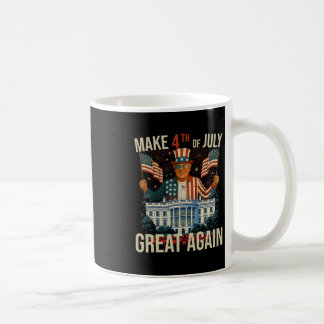 Retro Make 4 juli weer geweldig president Trum Koffiemok