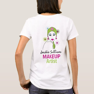 Retro make-up artiest t-shirt