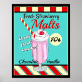 Retro Malt Poster (Voorkant)