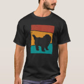Retro Maltipoo Dog T-shirt (Voorkant)
