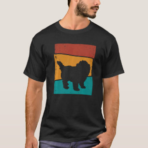 Retro Maltipoo Dog T-shirt