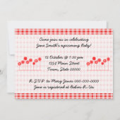 Retro mam en Baby shower Kaart (Achterkant)