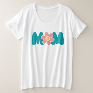 Retro mam ventilator grote maat t-shirt