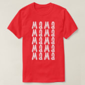 Retro Mama 12 T-shirt (Design voorkant)