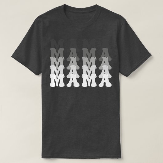 Retro Mama 13 T-shirt (Design voorkant)
