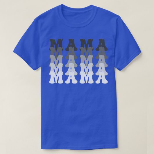 Retro  Mama 16 T-shirt (Design voorkant)