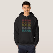 Retro Mama 1 Hoodie (Voorkant volledig)