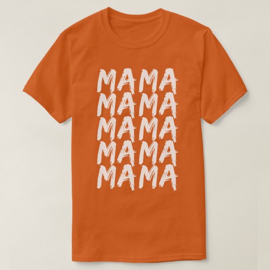 Retro  Mama 28 T-shirt (Design voorkant)