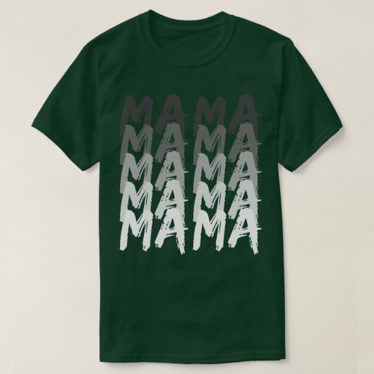 Retro  Mama 2 T-shirt (Design voorkant)