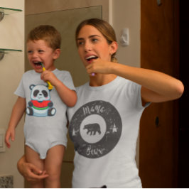 Retro Mama Beer Moederdag T-shirt