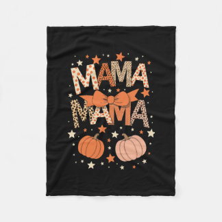 Retro Mama Coquette Strikken Luipaard Moeder Fall Fleece Deken