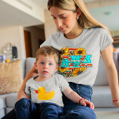 Retro Mama Floral Graphic Casual T-shirt