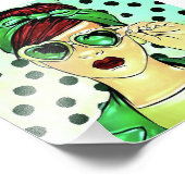 Retro mama foto afdruk (Hoek)