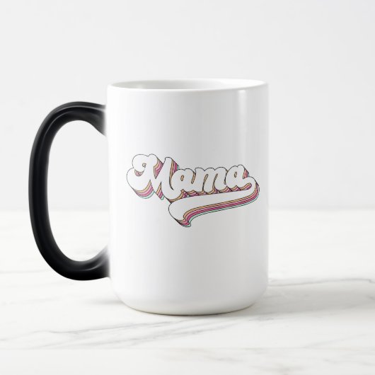 Retro Mama Magische Mok (Links)