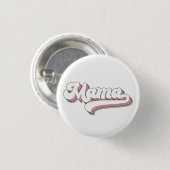 Retro Mama Ronde Button 3,2 Cm (Voorkant /achterkant)