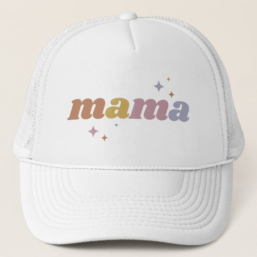 Retro Mama Trucker Pet (Voorkant)