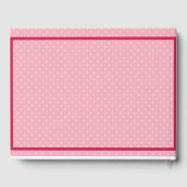 Retro Mammie Blonde Baby shower Partij Gastenboek (Achterkant)